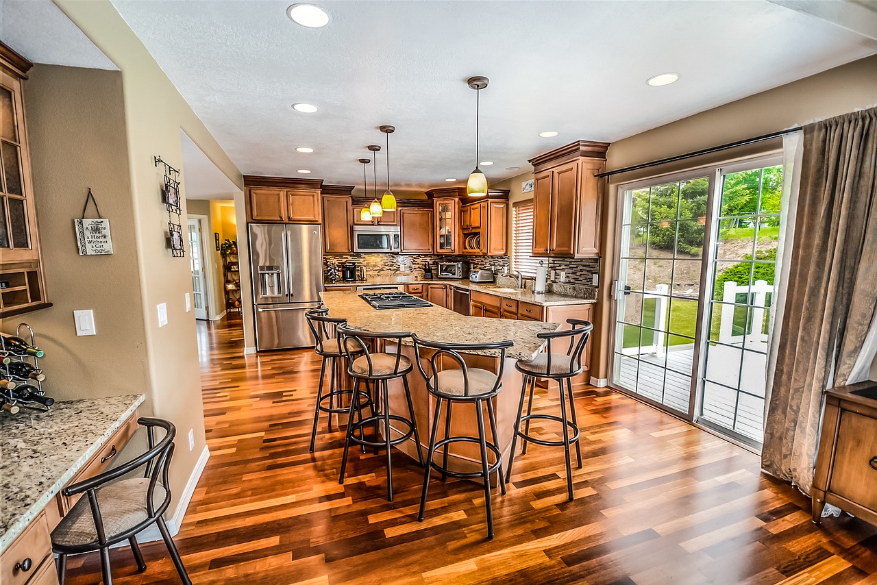 Countertop installation in an Asheville home